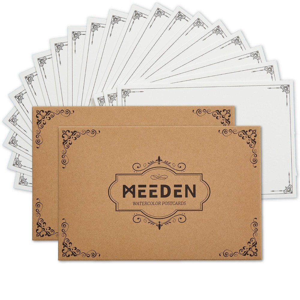 4×6 Watercolor Postcards 140lb 300gsm 100% Cotton Hot Press Blank Art Painting f