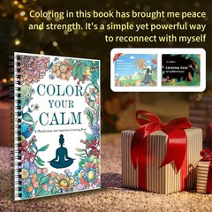Adult Coloring Book for Women with 36 Dual-Tip Markers, 30 30 Design,