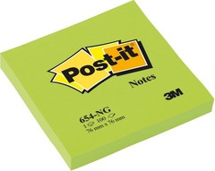 Ecotonik 709760 – Pos blocco note 76×76 VE Neon 654n-Verde