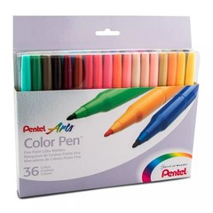 Pentel Color Pen Set, 36 Assorted Colors (S360-36) Office Product