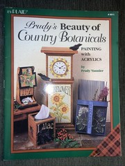 Prudys Beauty Of Country Botanicals By Prudy Vannier Plaid Acrylics Vintage ‘94