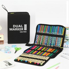 60/72/100/120 Slots Coloring Pencil Holder Art Marker Organizers Storage Case