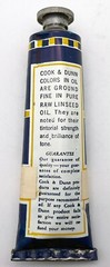 VTG Cook & Dunn Artist Oil Paint – Indian Red – 40ml NOS SEALED TUBE