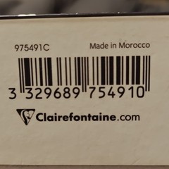 Clairefontaine PaintON Black Mixed Media Art Pad 9×12, 12 Sheets (20 Originally)