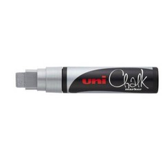 Uni Chalk Marker 15mm Chisel Tip Opaque Water Based Pigment Ink Rain Resistant