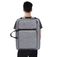 8K Artist Portfolio Carry 50 cm x 37 x 6 / 19.7” x 14.6” x 2.4”, Gray