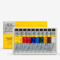 Galeria Acrylic Paint, 10 x 20ml (0.7–oz) Tube Paint Set