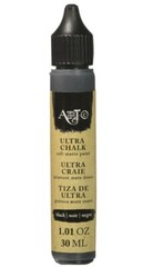 Momenta Art-C Heavy Body Ultra Chalk Acrylic Paint 1.01OZ 30ML Black