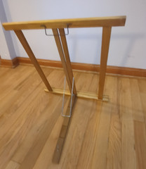 Vintage MCM Anco Bilt Tabletop Easel Wood Stand Art Display Portable Easel