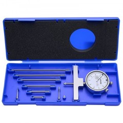Depth Gauge, Depth Micrometer 0-22 inch Measuring Range, 0.001″ Resolution, …
