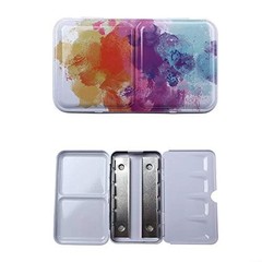 Aliotech Travel Artist Empty Watercolor Tins Box Palette Paint Colorful