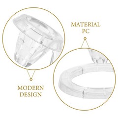 4PCS 3D Pen Support Base – Transparent Holder for 3D Printing Pen