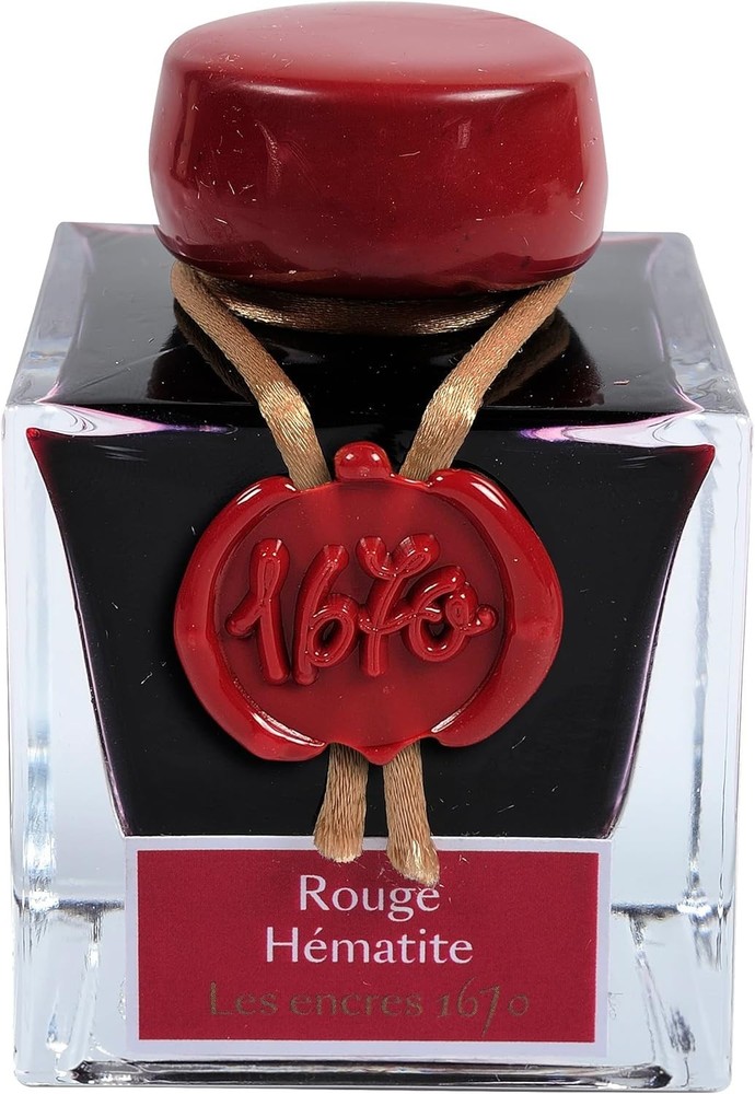 Jacques Herbin Ref 15026JT – Ink for Fountain Pens & Rollerball Pens Rouge 50mL