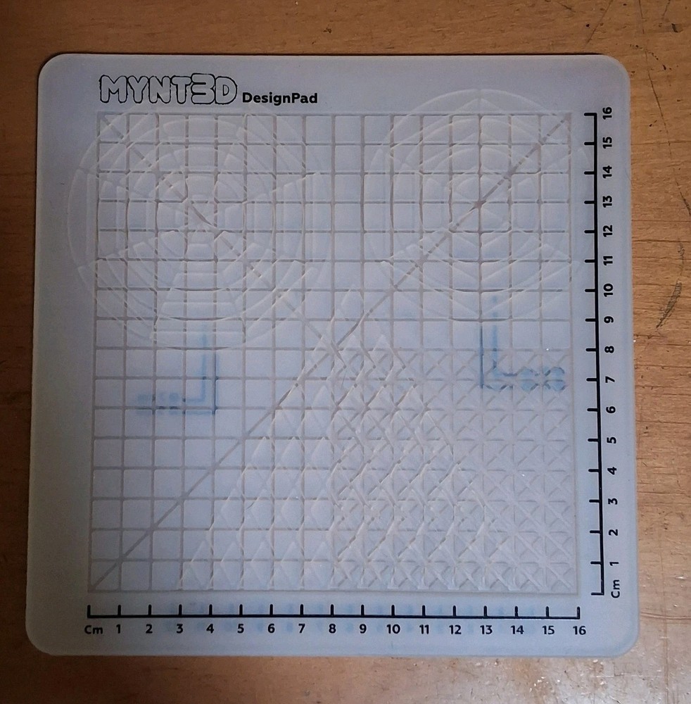 MYNT3D 3D Pen Mat Kit DesignPad ELNC beginner artists to professional designers