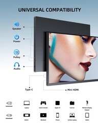 UPERFECT Portable Monitor 18.5″ 120HZ 125% sRGB Portable Laptop Monitor w/VES…