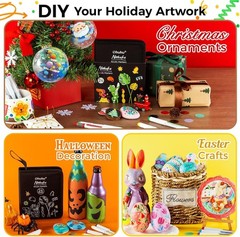 24PCS Ohuhu Acrylic Paint Pens Automatic Ink Control Art Marker Set