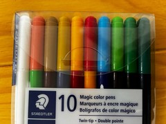 Staedtler 10 Magic Color Pens/Color Changing Pens