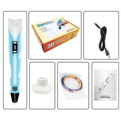 3D Printing Pen Set Doodle Printer Drawing 20 Colours PLA Filament Gift For Kid