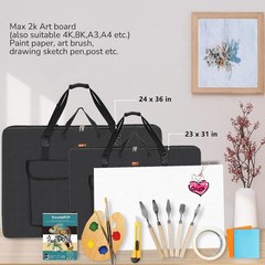 TreochtFUN Portfolio folder for artwork,artist Case 23×31.5, black