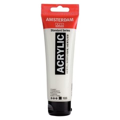 Amsterdam Standard Series Acrylic Tube 4.06 Fl Oz (Pack of 1), Titanium White