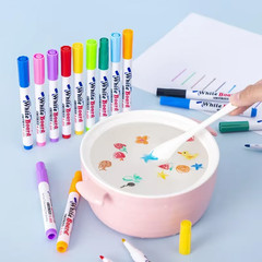 Magical Water Floating Pen Colorful Mark Pen Kid Drawing Early Art Education Doo