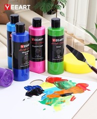Acrylic Paint Set, 8.45oz 18 Colors Acrylic Paint Large Bottle Set, Rich Pigm…