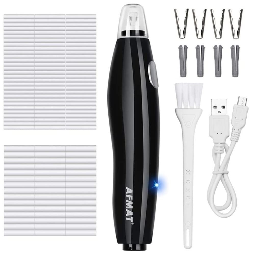 AFMAT Electric Eraser for Artists, Rechargeable Electric Eraser Kit, 140 Refi…