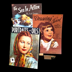 Walter T Foster (Lot of 3) Oversized Art Instructional Books Vintage 1960’s