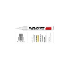 Empty Softliner Marker 1mm Brush Tip Refillable Acrylic Ink Fluid Pen