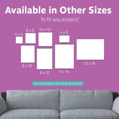 Canvases for Painting – Pack of 12, 12 x 16 Inch Blank White Canvas Boards – …