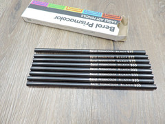 Berol Prismacolor Eagle Art Pencils Black 935 Partial Box of 8