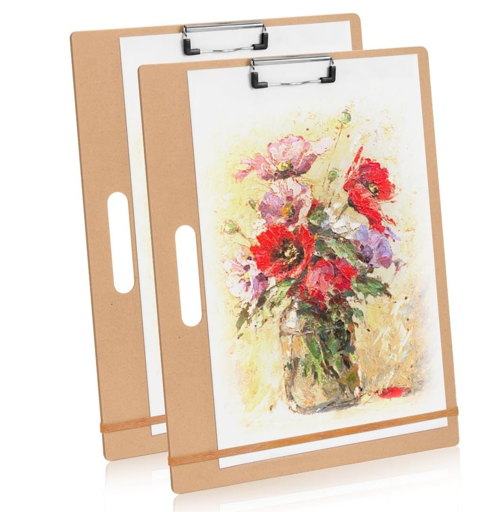 Sketch Board 13×17 Inch Portable Art Drawing Board With Handle 2 PCS