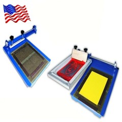 One Color Sliding Screen Printer Universal Two Directions parallel Movement New