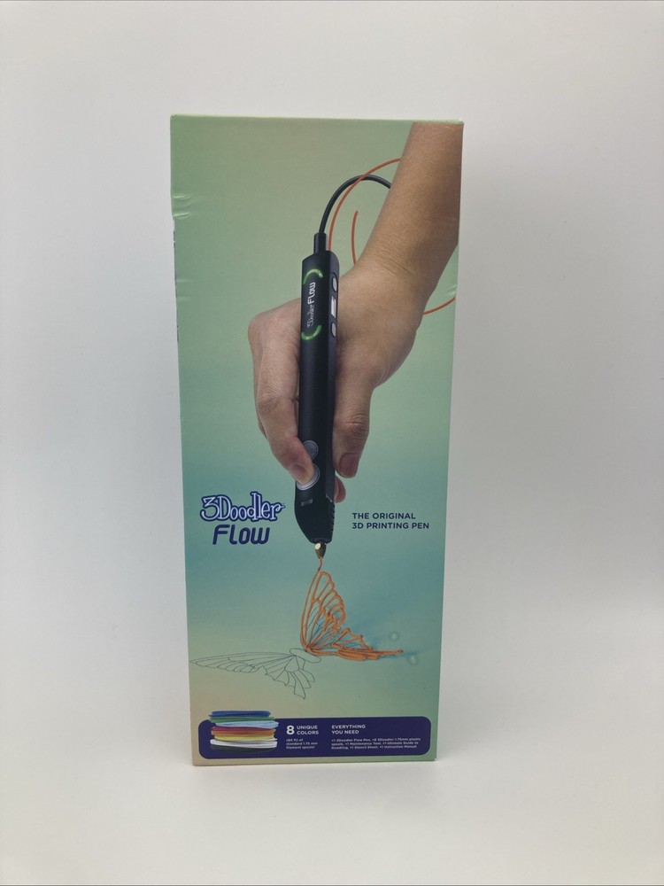 3Doodler Flow 3D Printing Pen & Filament Refills For Teens, Adults & Creators!