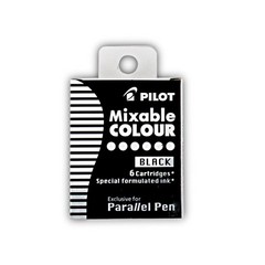 Pilot Parallel Pen Refill Black 6 Pack