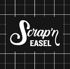 Scrap ‘n Easel Magnetic Portable Double Grid Layout Scrapbook Style Ergonomic Wo