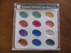 Zig Pearlescent watercolor jewel box ;12 colors