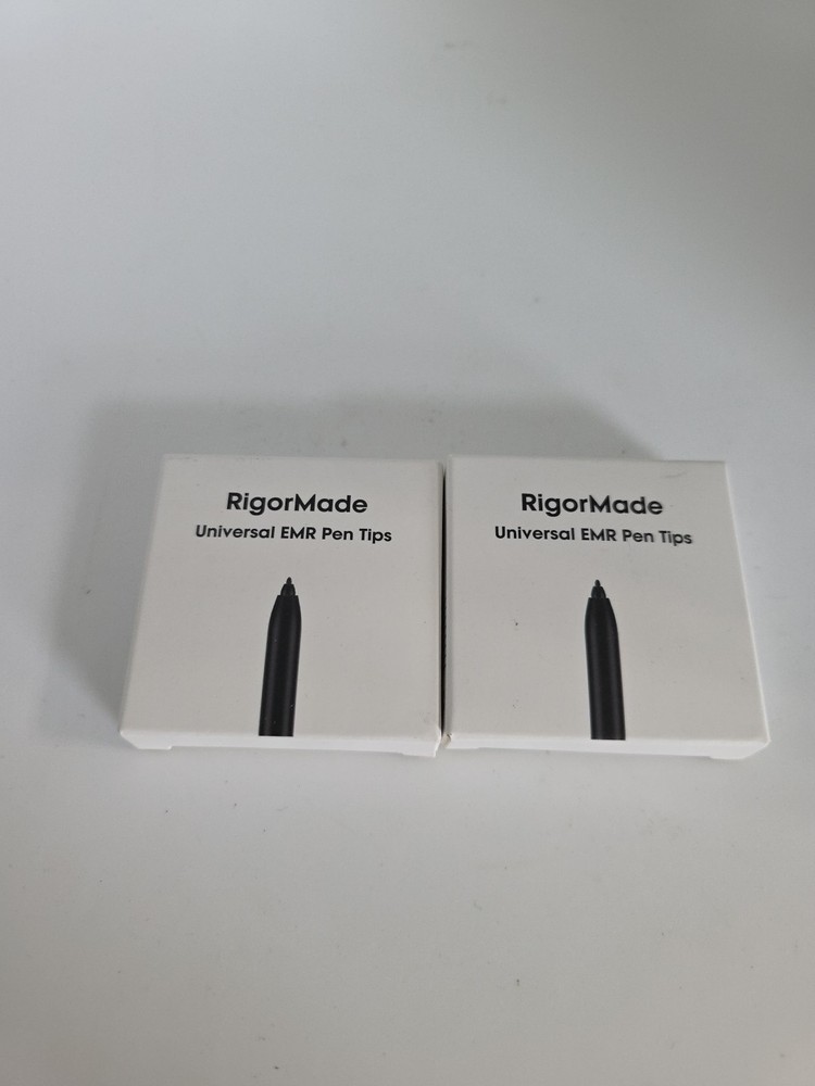 2-Pack RigorMade Universal EMR Pen Tips – Replacement Stylus Nibs – New