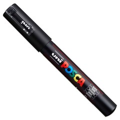 – Ultra Fine to Fine Paint Marker Pens Set – PC-1MR, PC-1M, PC-3M – Black Ink…