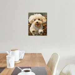 Animals Paint by Numbers Modern Dogs Paint-by-Numbers Kits DIY Lovely Animals…