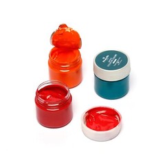 Picture 1 of 2 Flash Gouache Rich Color Set /25 Colors /25 ml Each Non-Toxic M