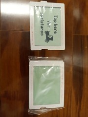 Riso Print Gocco B6 Hi Mesh Master Sheets 5pc + 1 Used Sheet
