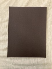 Black Construction Paper | 12 Inches By 9 Inches | 1 Sheet Only