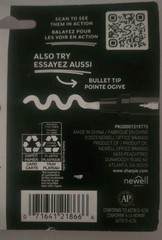 Sharpie Creative Markers Water-Based Acrylic Markers Brush Tip 5 Colors