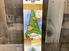 Diamond Art Diamond Dotz Paint By Number Gnome Holiday Edition 11”x14” BRAND NEW
