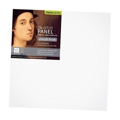 Ampersand Artist Panel Primed Smooth Surface for Painting 12X12 1/8 Inch Depth