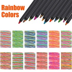 KUCHEY Art Supplies Teen Girl Boys Gifts Trendy Stuff, 12 Colored Rainbow Pen…