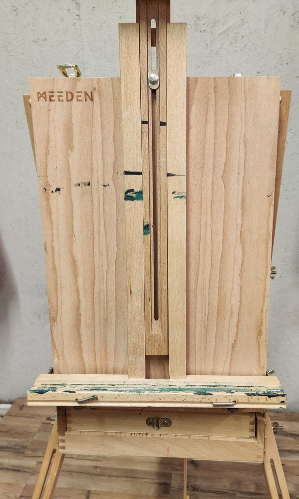 MEEDEN Solid Beech Wood Plein Air French Easel, Foldable & Spacious…