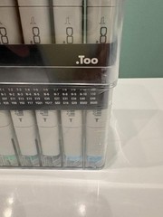 Too Copic Classic 72 Color Set B Alcohol Markers New Case Cracked Japan