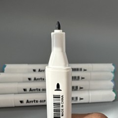 Arrtx ALP Dual Tip Sketch Markers Blue Teal Tones Chisel & Bullet Tips